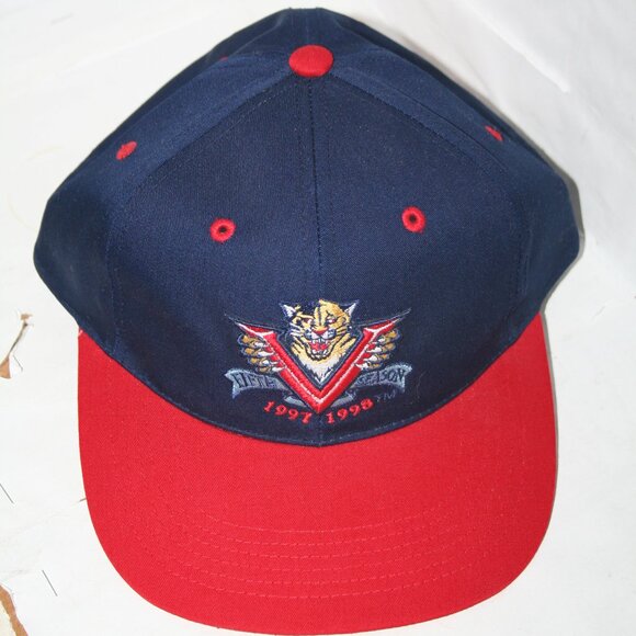 Vintage Florida Panthers NHL 5th Season 1997-1998 SnapBack Hat Cap 90s - Picture 1 of 6
